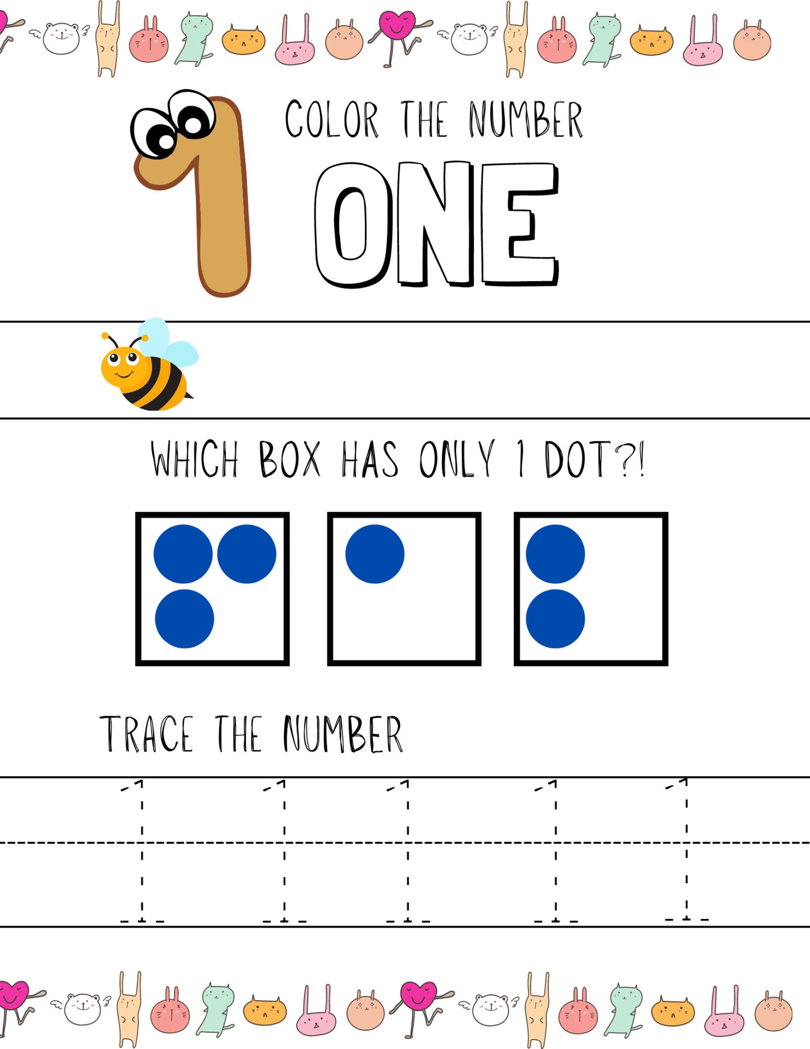 Toddler Activities Worksheets for Kids Toddler Learning Etsy