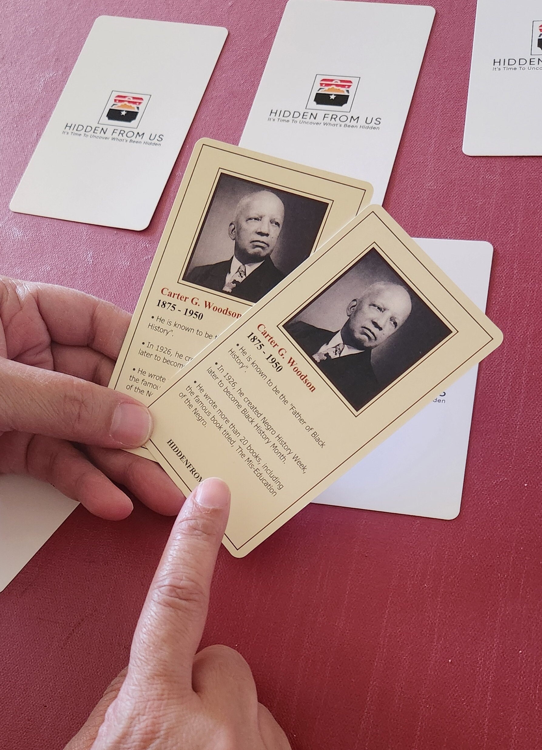 Black History Memory Match Card Game: Educational Family Fun