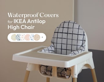 Cushion Covers for IKEA High Chair Waterproof Easy to Clean