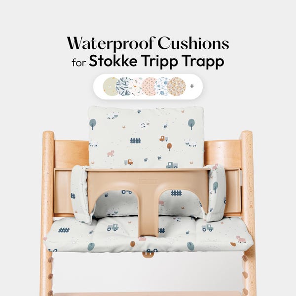 Waterproof Cushions for Stokke Tripp Trapp High Chair – Soft, Comfortable & Easy to Clean