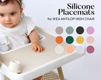 Silicone Placemat for IKEA Antilop High Chair BPA Free