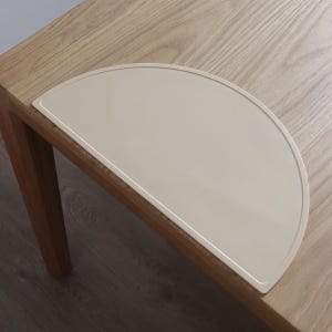 Manteles individuales de silicona para mesa de bebé, suaves y flexibles