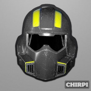 Helldivers 2  Helmet - Outdoor durable vinyl sticker printed - Gaming
