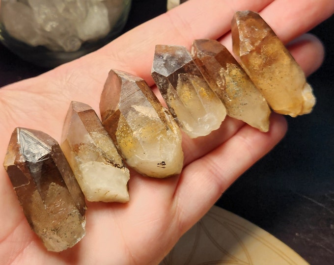 Smoky Phantom Quartz Colorado Smokey Quartz Pick Your Stone Choose Your Crystal Ethically Sourced