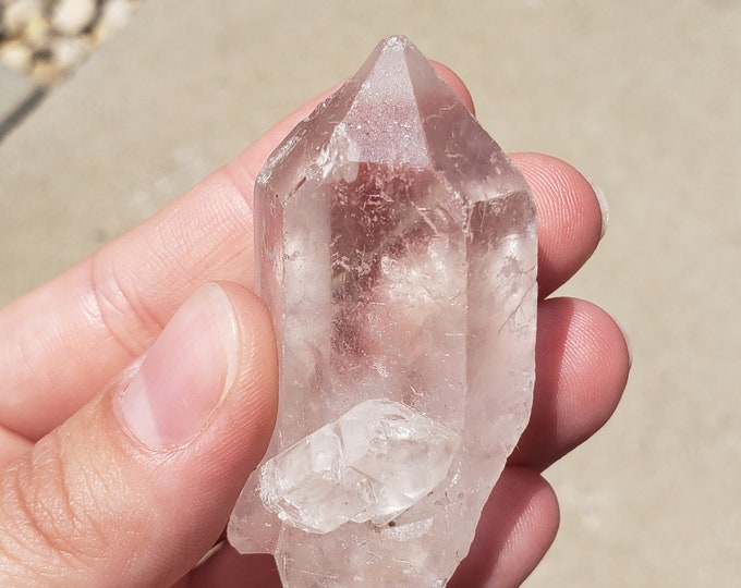 Clear Quartz Point - Raw Quartz Point (#7)