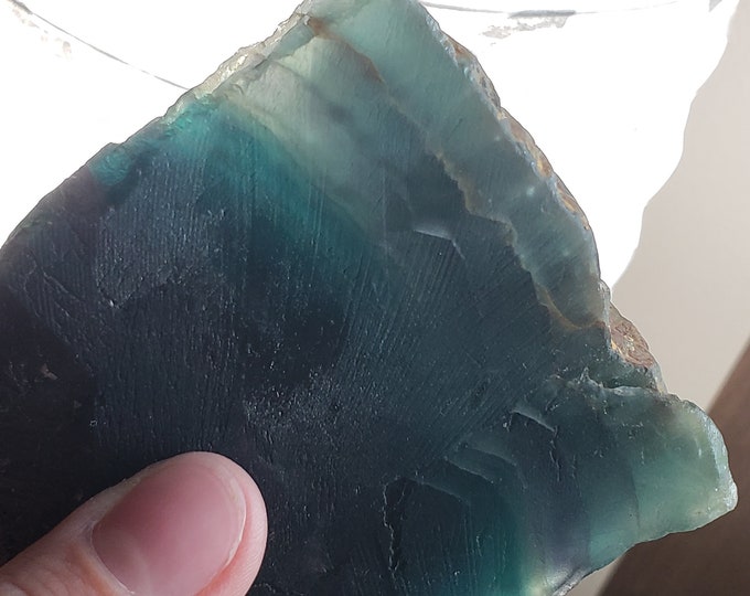 Green Fluorite Slab