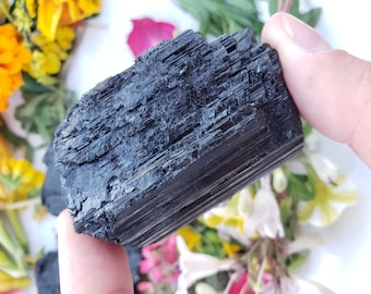 Protection & Cleansing - Black Tourmaline Chunk