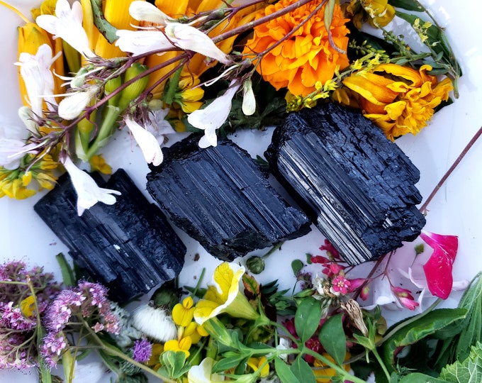 Protection & Cleansing - Black Tourmaline Chunk