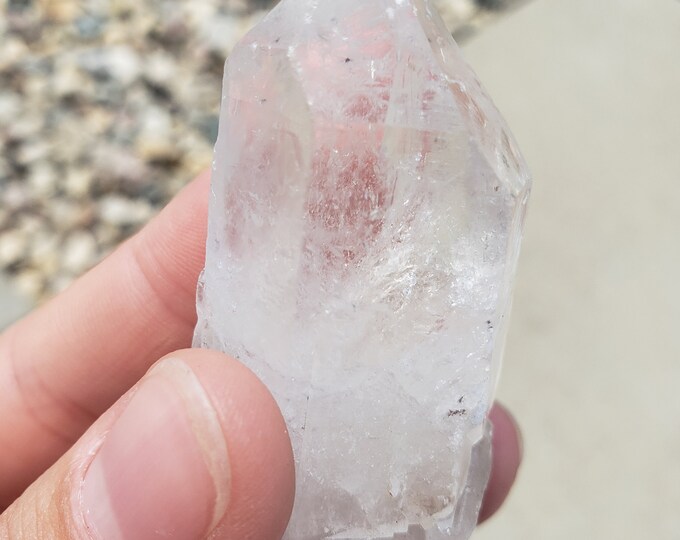 Clear Quartz Point - Raw Quartz Point (#3)