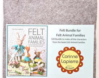 Felt Bundle for Animal Families Book