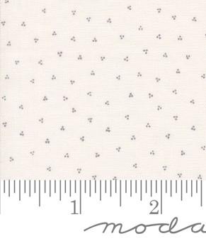 Dot Trio Blender in Gray from Itty Bitty Background Gatherings by Primitive Gatherings for Moda. Continuous cuts of Quilter's Cotton