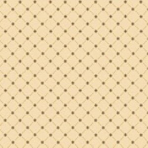 Right As Rain Cross Hatch in Cream di Henry Glass, tagli continui di tessuto di cotone Quilter