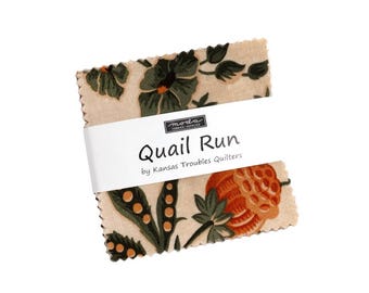 Honeysuckle Farm by Kansas Troubles for Moda Fabrics. Quilter's Cotton MINI Charm Pack of 42 2.5 x 2.5 inch squares