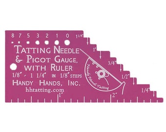 Ultimate Tatting Gauge by Handy Hands