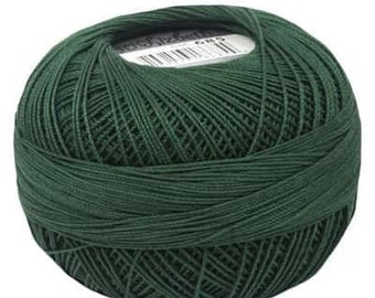 Evergreen Dark Lizbeth 685 Size 20 100% Egyptian Cotton Tatting Thread