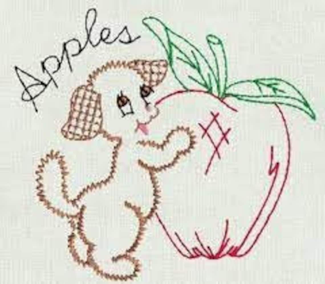 Puppy Fun Aunt Martha's #3748 Vintage Embroidery Hot Iron Transfer ...