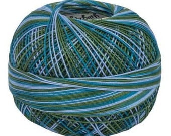 Countryside Lizbeth 117 Größe 20 Occhi-Garn aus 100% ägyptischer Baumwolle