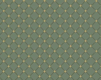 Right As Rain Cross Hatch in Aqua by Henry Glass continuous cuts of Quilter's Cotton Fabric