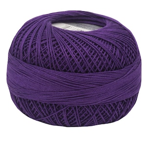 May include: A ball of purple yarn.