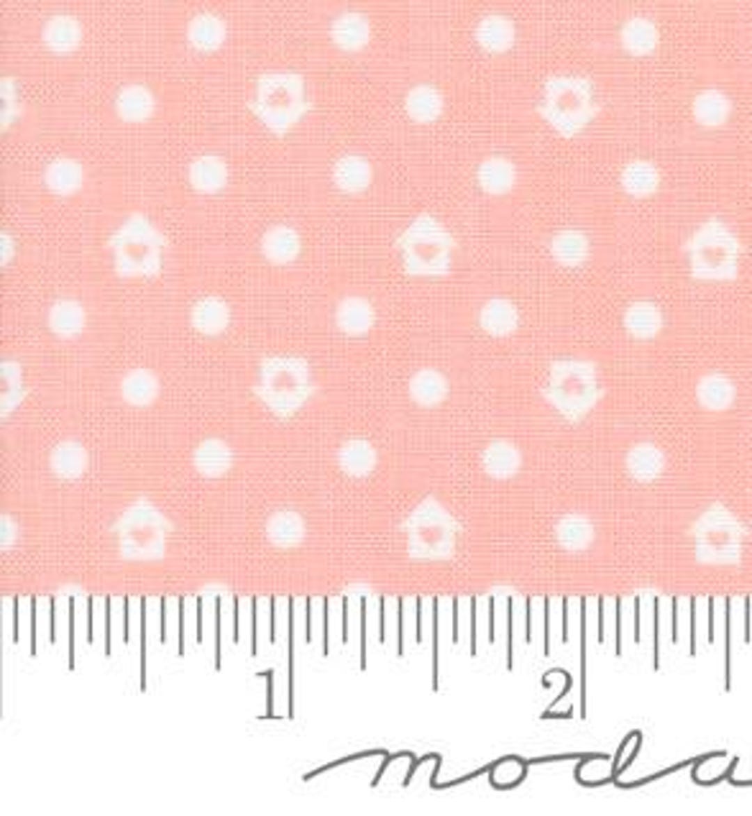 Dots Houses in Jovial From Cottage Charm by My Sew Quilty Life for Moda ...