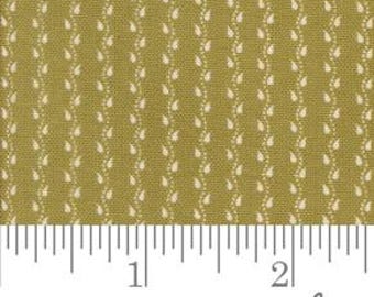 Mini Vine Stripes in Basil von Pumpkin Spice Gatherings von Primitive Gatherings für Moda. Kontinuierliche Schnitte von Quilter's Cotton Fabric