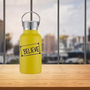 BELIEVE! Vinyl Decal Sticker, lasso way, decal, believe decal, laptop sticker, water bottle sticker, car sticker decal, ted believe sticker
