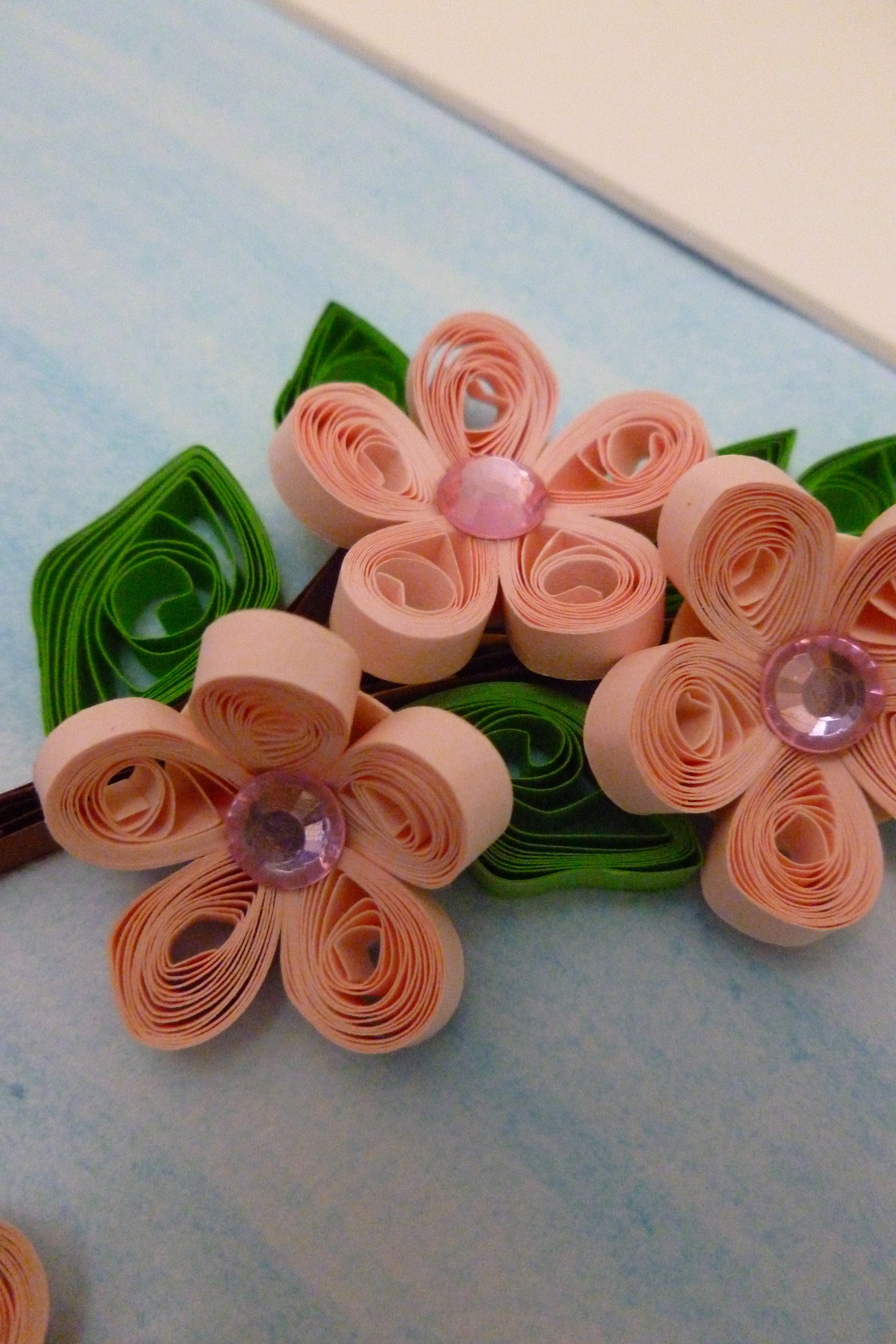 Quilling Art, Cherry Blossoms, Cherry Tree, Birthday Gift, Framed Picture, Quilling Lovers