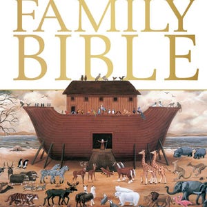 Illustrated Family Bible Book Noah&#39;s Ark Children&#39;s Bible | Classic Bible Story | Christian Bible Stories for Kids and Adults