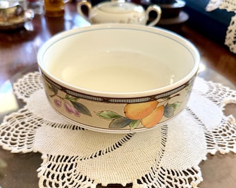 Fuente redonda para servir Mikasa Garden Harvest CAC29 Intaglio