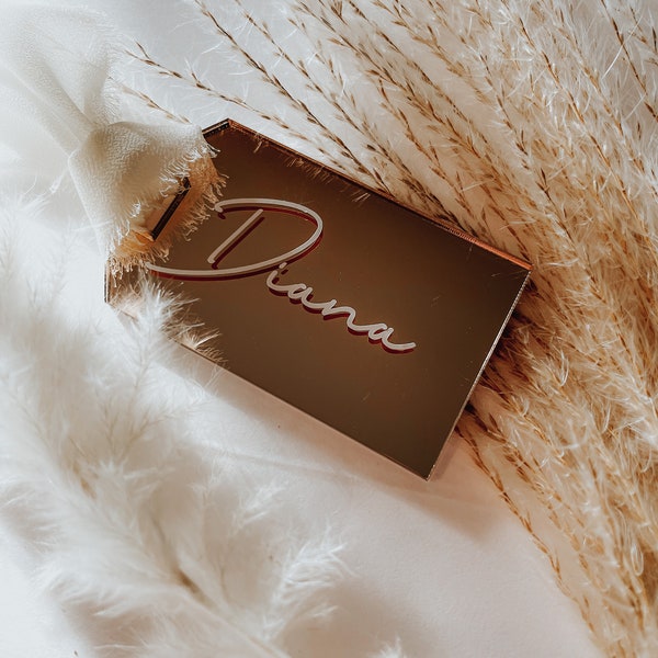 Mirror Tags - Etsy