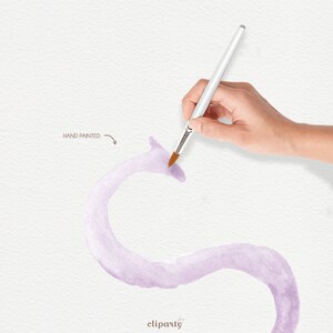 Watercolor Alphabet Clipart, Candy Pastel colors Letters, Cute watercolor alphabet for Invitation design, Craft Supplies for Commercial use image 9