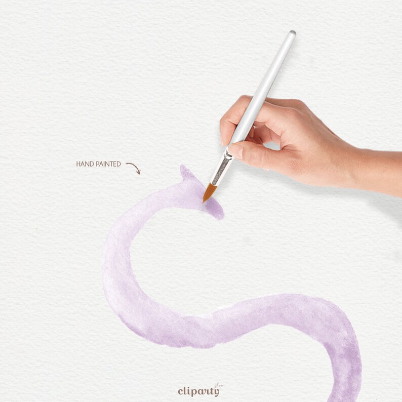 Watercolor Alphabet Clipart, Candy Pastel colors Letters, Cute watercolor alphabet for Invitation design, Craft Supplies for Commercial use image 9