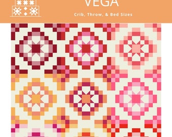 Vega Quilt Pattern PRINTED