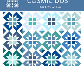 Cosmic Dust Quilt Pattern PRINT