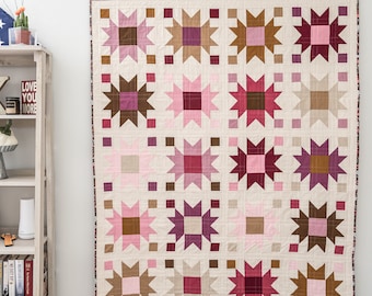 Bee Balm Quilt Pattern PDF - Instant Download