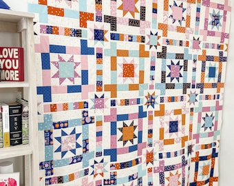 Starhenge Quilt Pattern PDF - Instant Download