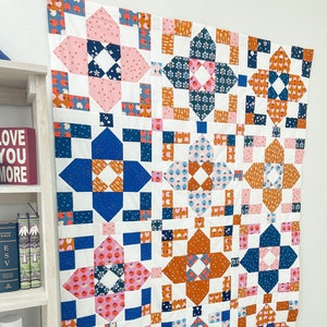 Squarevoiyant Quilt Pattern PDF - Instant Download