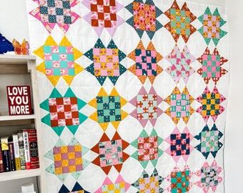Cosmic Confetti Quilt Pattern PDF - Instant Download