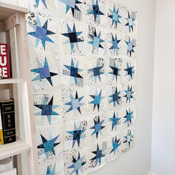 Stardaze Quilt Pattern PDF - Instant Download