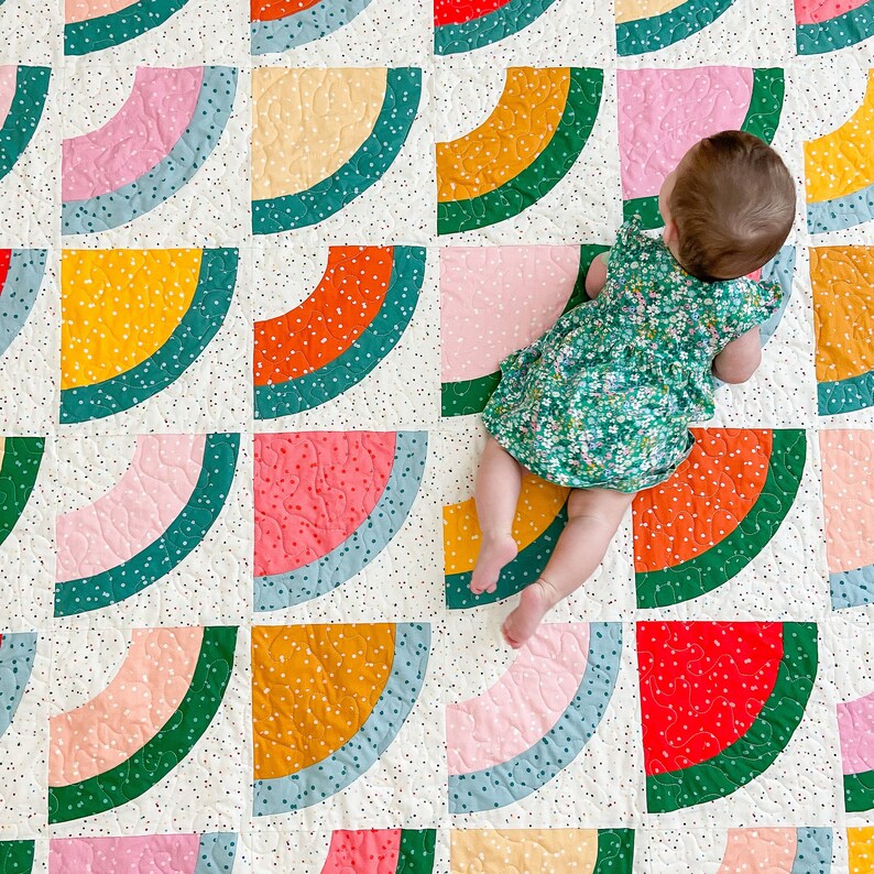 Melon Patch Quilt Pattern PDF Instant Download Etsy