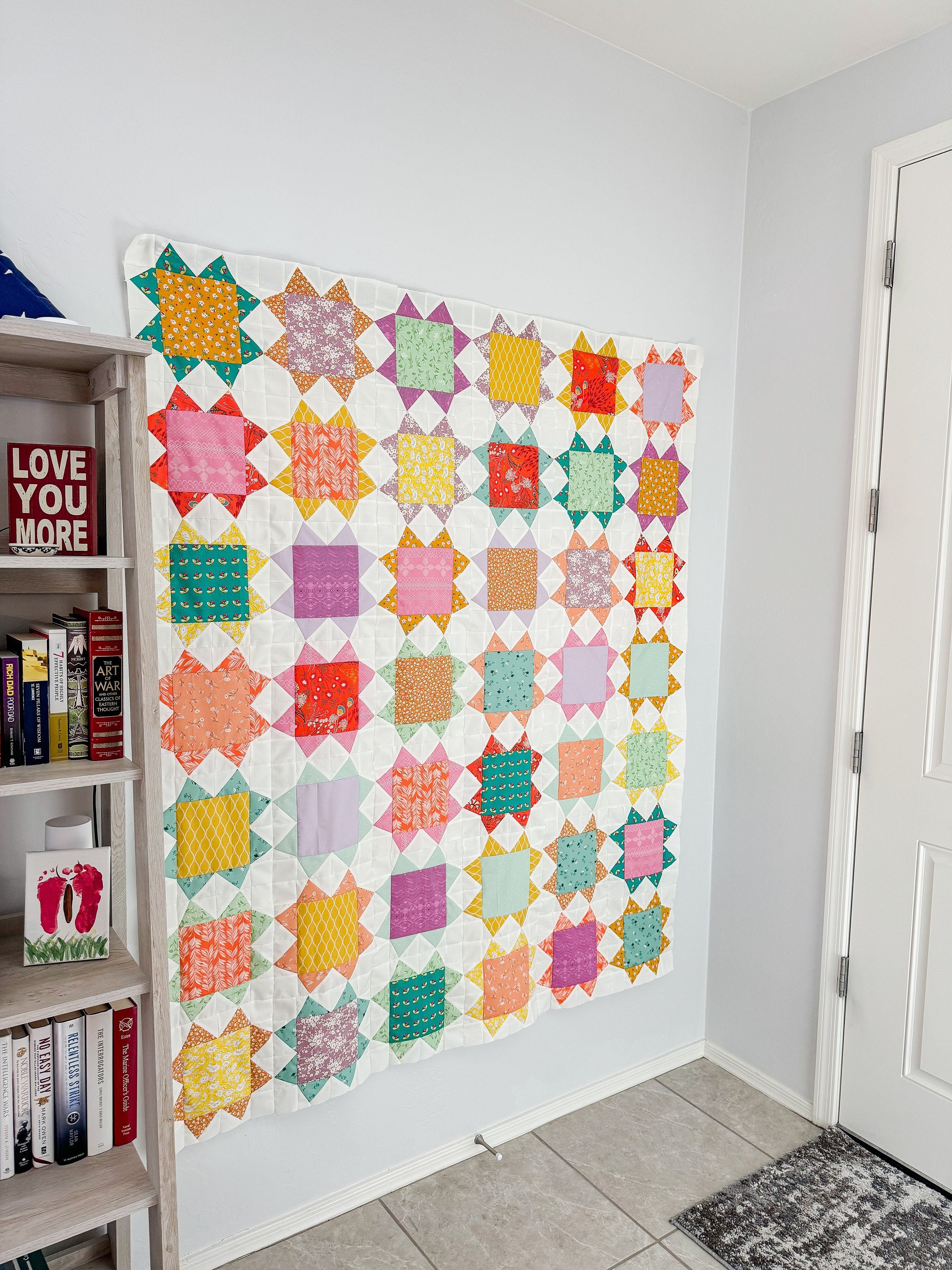 Bubble Stars Quilt Pattern PDF - Instant Download - Etsy Bubble Stars Quilt Pattern PDF - Instant Download - Etsy