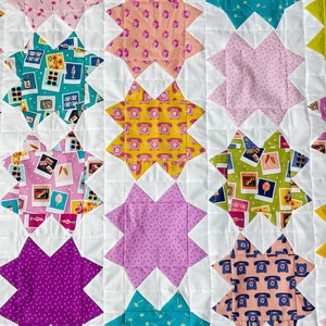 Bubble Stars Quilt Pattern PDF - Instant Download - Etsy