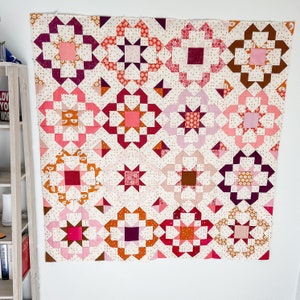 Bloom Burst Quilt Pattern PDF - Instant Download