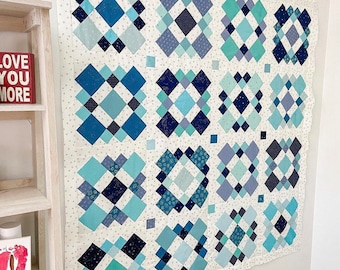 Gigi Square Quilt Pattern PDF - Instant Download