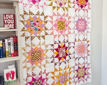 Star Dew 18" Quilt Pattern PDF - Instant Download