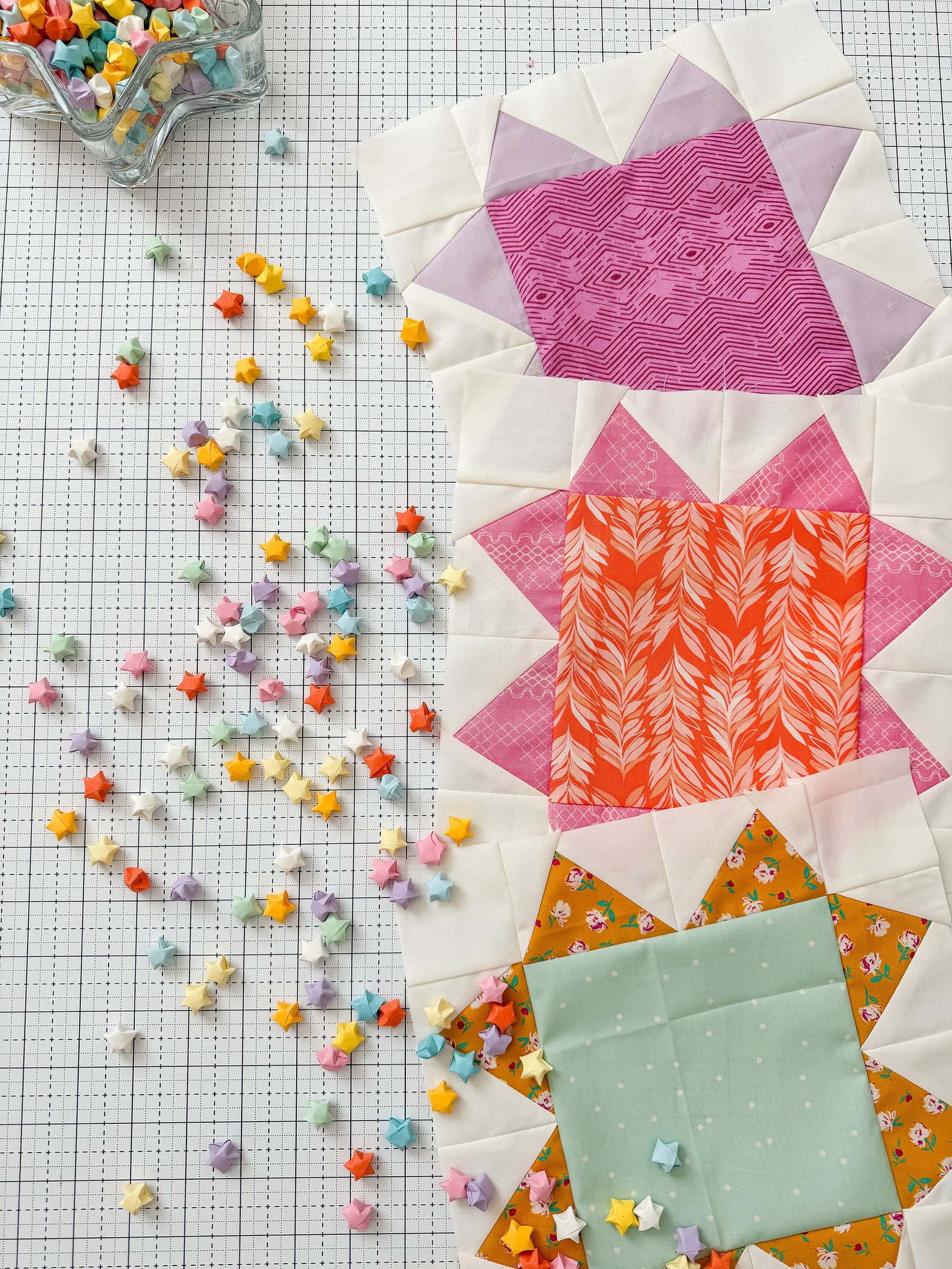 Bubble Stars Quilt Pattern PDF - Instant Download - Etsy