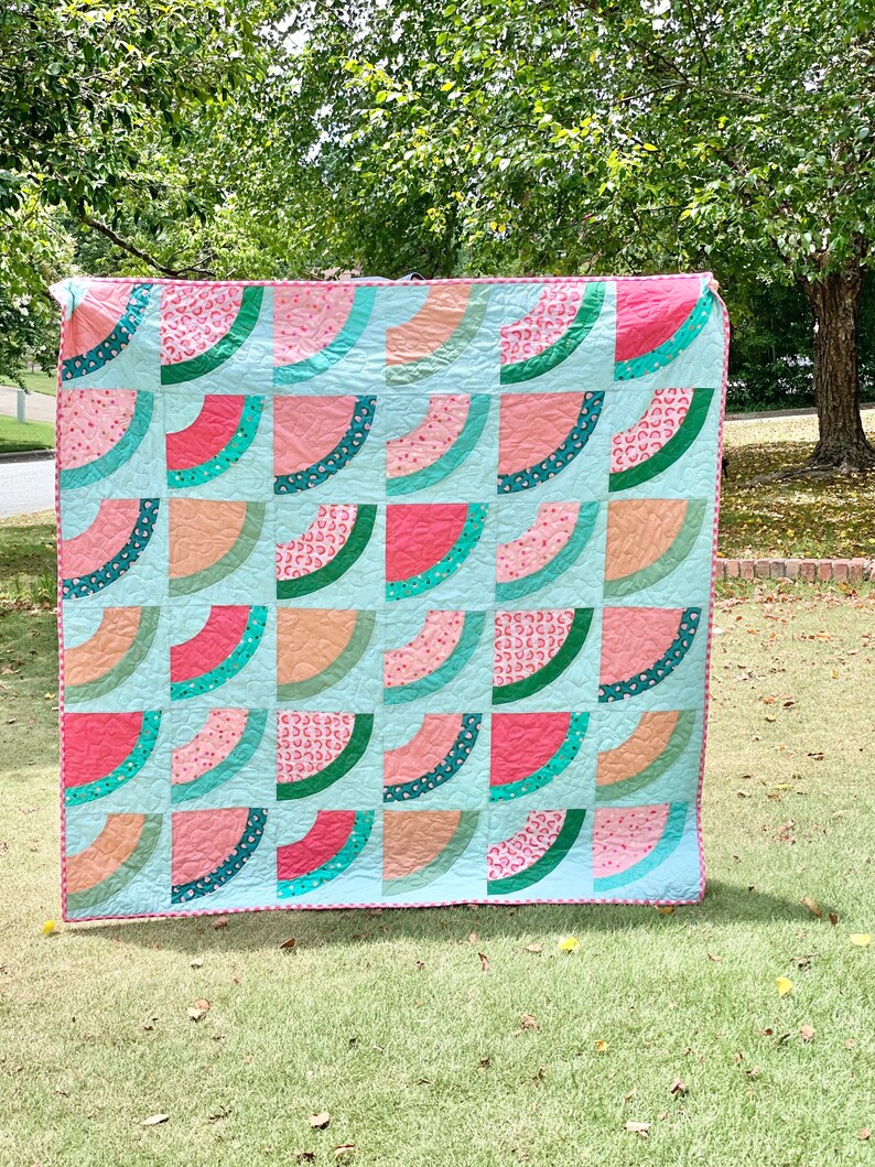 Melon Patch Quilt Pattern PDF Instant Download Etsy