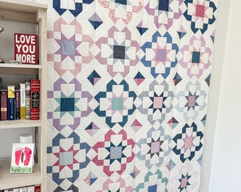 Bloom Burst Quilt Pattern PDF - Instant Download