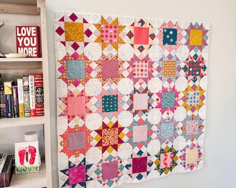 Star Dew Center Quilt Pattern PDF - Instant Download