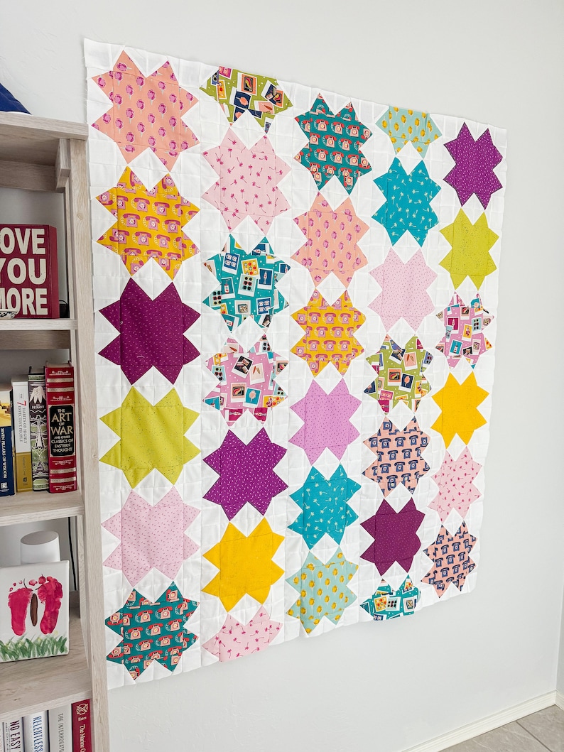 Bubble Stars Quilt Pattern PDF - Instant Download - Etsy